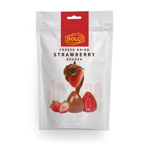 Bolci Freeze Dried Milk Chocolate Strawberry (12x80g)