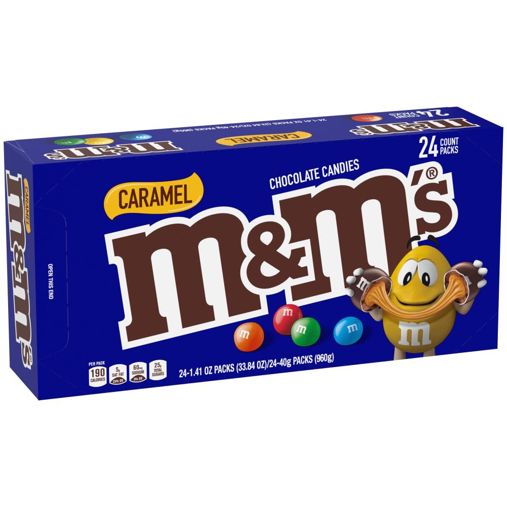 M&M Caramel Chocolate 40g 24 Pack Main image