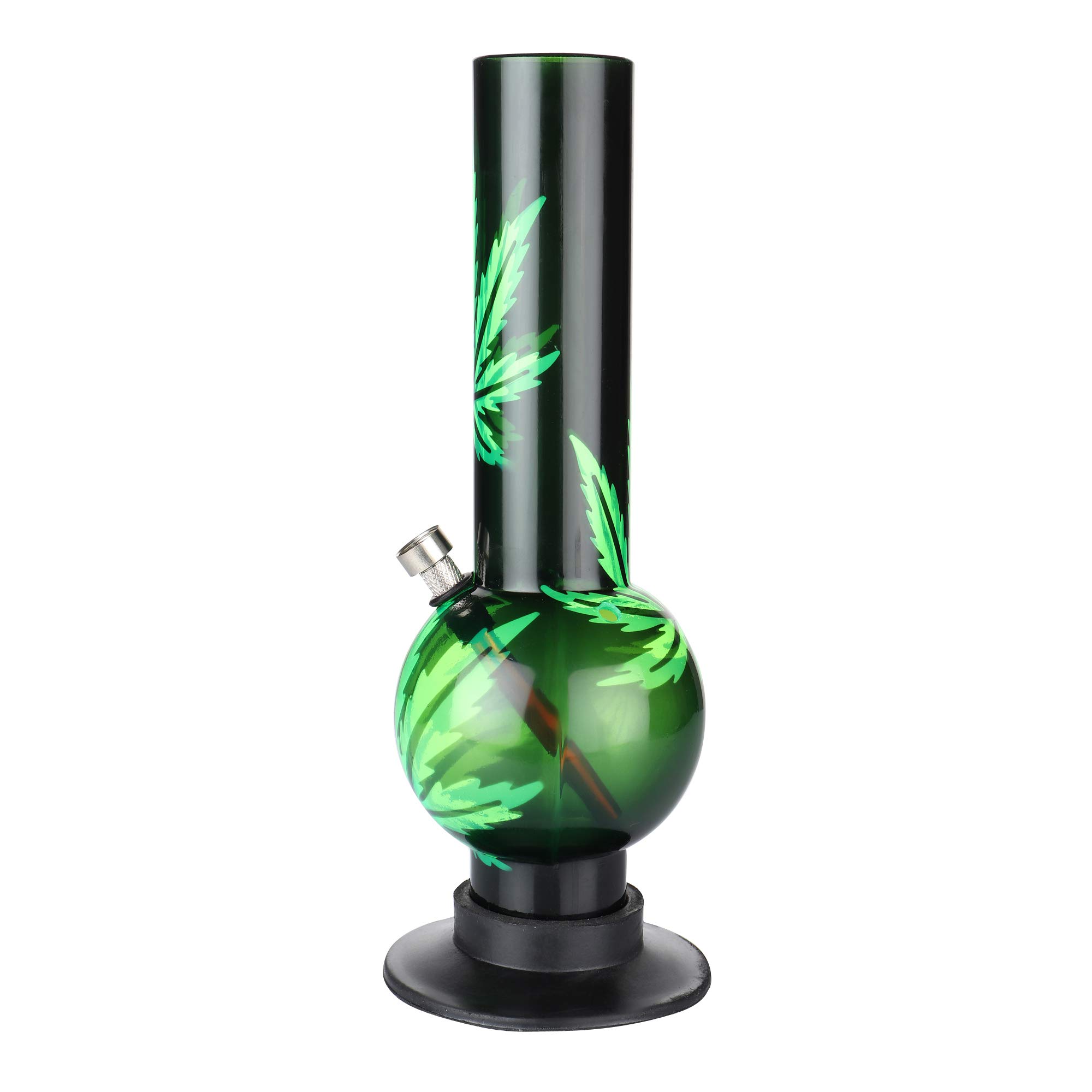FAP Acrylic Assorted Waterpipe Printed Leaf 12 inch