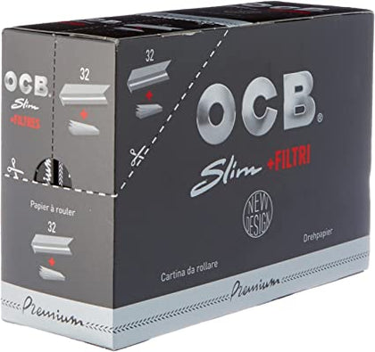 OCB BLACK KING SIZE SLIM + FILTERS (32) Main image