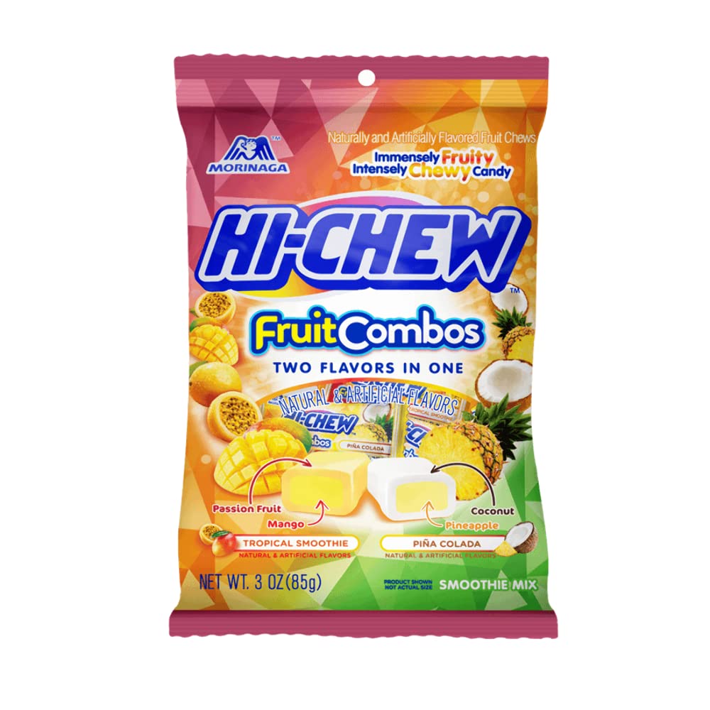 Hi-Chew Fruit Combos Smoothies Mix 85g Peg Bag Main image