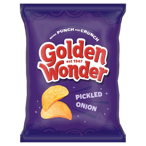GOLDEN WONDER PICKLED ONION 32.5g Main image