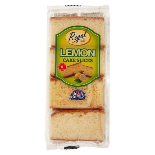 REGAL LEMON CAKE SLICES 8PK 400G