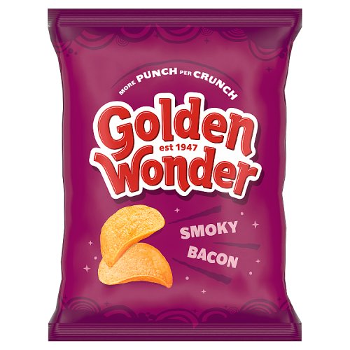 GOLDEN WONDER SMOKEY BACON 32.5g Main image