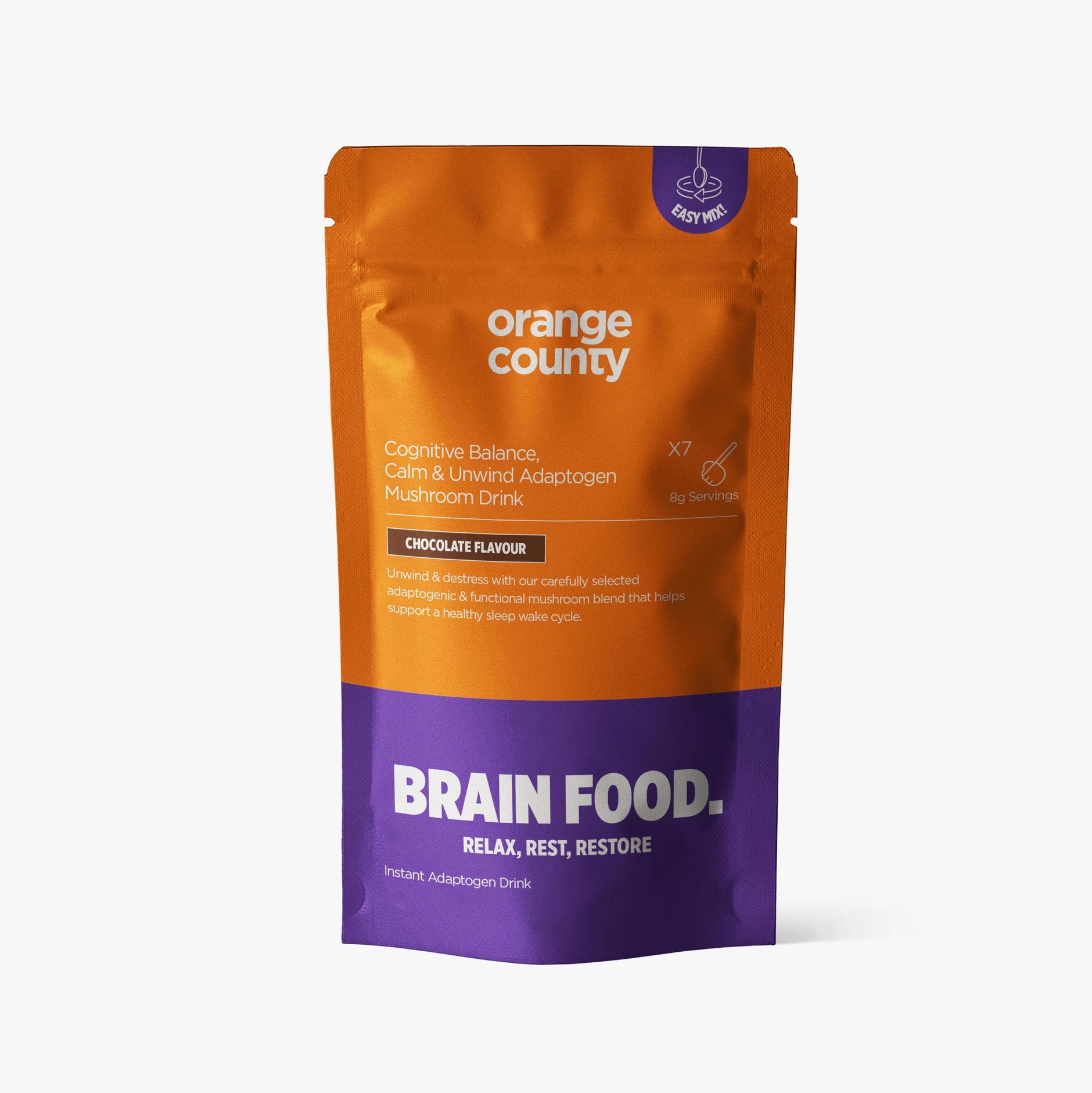 BRAIN FOOD | MINI | CALM & UNWIND - CHOCOLATE FLAVOUR MUSHROOM DRINK Main image