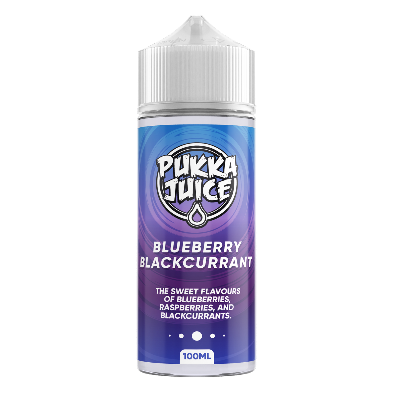 PUKKA JUICE 100ML SHORTFILL BLUEBERRY BLACKCURRANT Main image