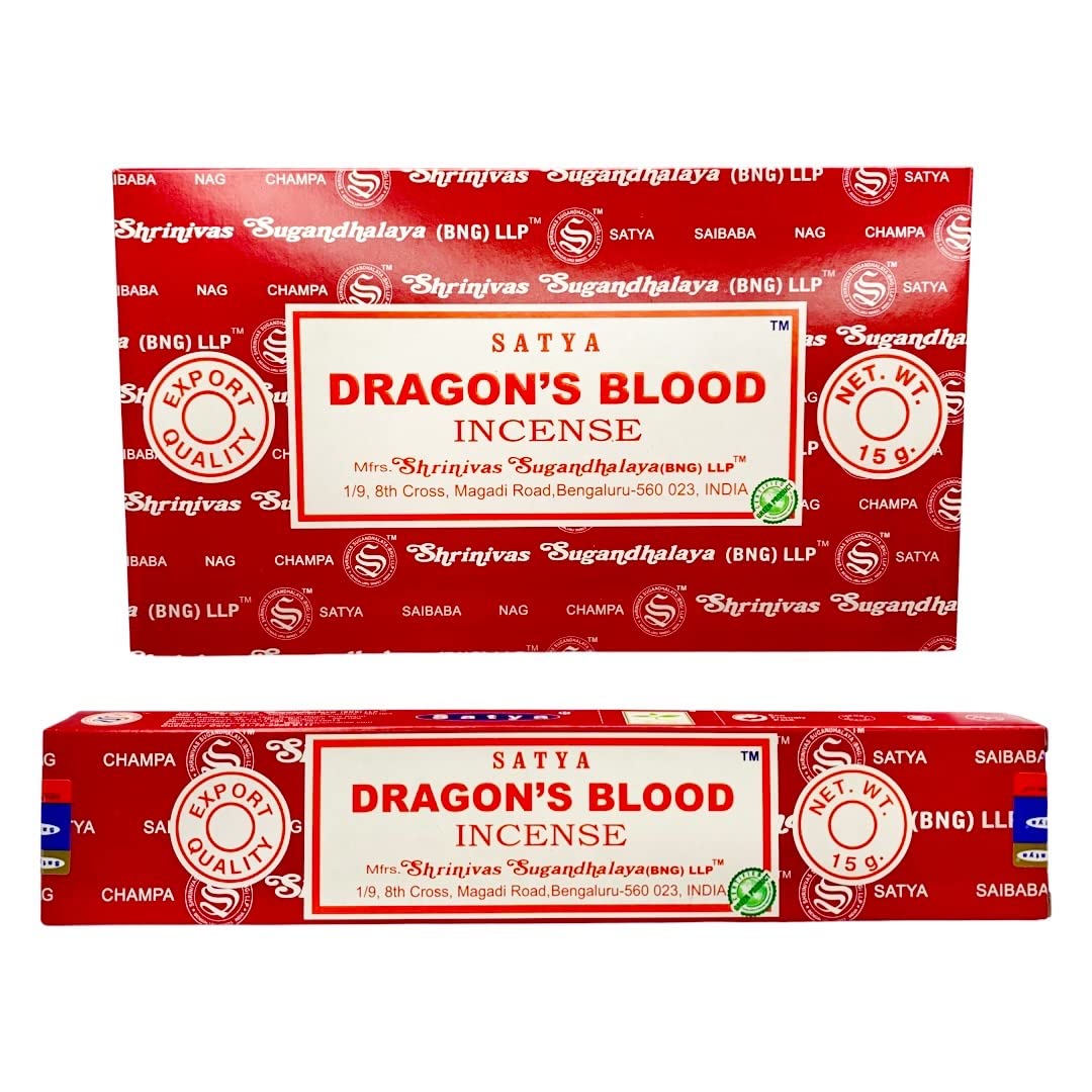 Satya Dragon's Blood Incense Stick 12 pack Main image