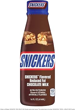 Snickers Chocolate Milk Bottles 12x414ml