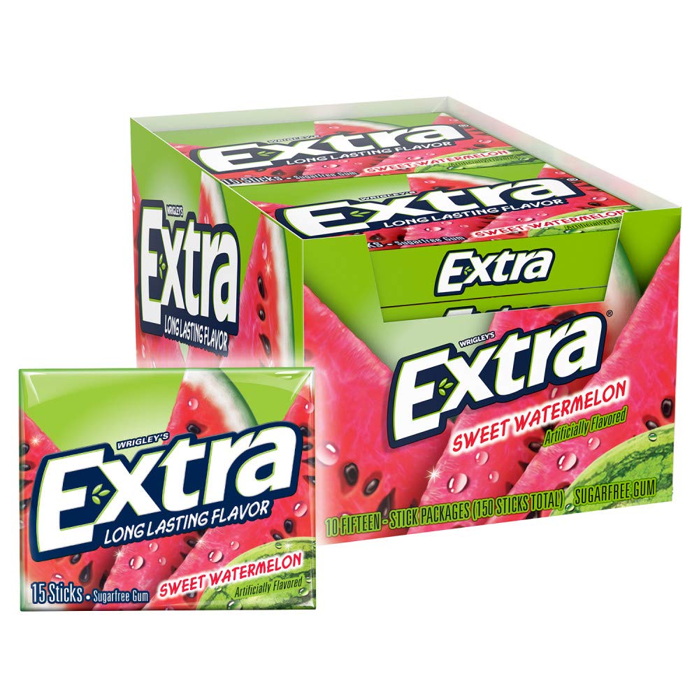 Wrigley's Extra Sweet Watermelon 10x15stick Main image