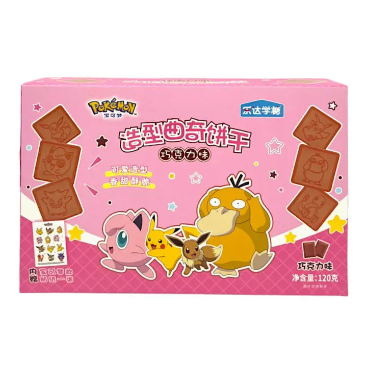 Pokemon Shaped Cookie Strawberry Flavour 120g