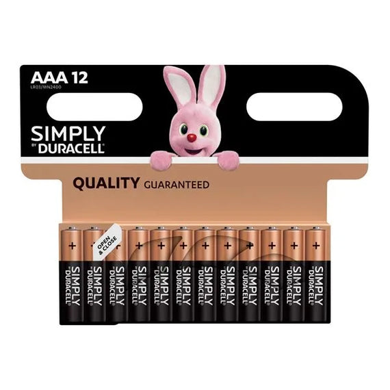 DURACELL SIMPLY AAA - 12 PACK (12) Main image