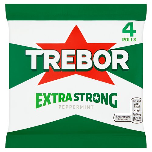 TREBOR EXTRA STRONG PEPPERMINT [4 PACK] 4pk Main image