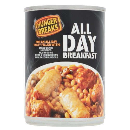 HUNGER BREAKS ALL DAY BREAKFAST 395g