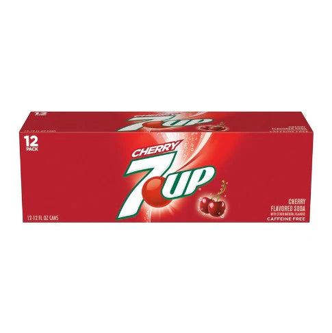 7Up Cherry 355ml Pack of 12 Main image