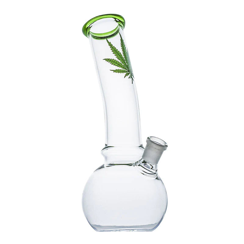 Glass Waterpipe Approx 8" Assorted Colour & Print B38 Main image
