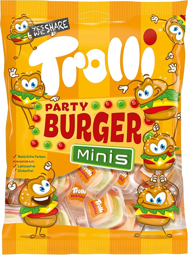 Trolli Party Burger Minis 100g