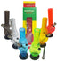 SM-0034 Acrylic Assorted Waterpipe 8 inch