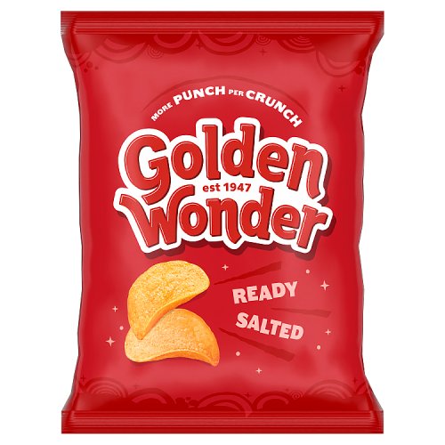 GOLDEN WONDER READY SALTED 32.5g