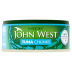 JOHN WEST TUNA CHUNKS IN BRINE 145g