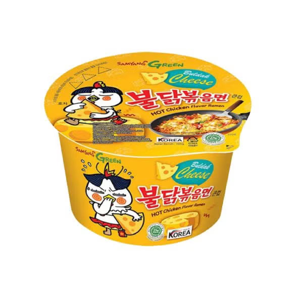 Samyang Cheese Buldak Ramen Big Bowl 105g Main image
