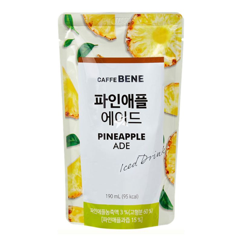 CAFFE BENE Honey Pineapple Ade 10x190ml Main image