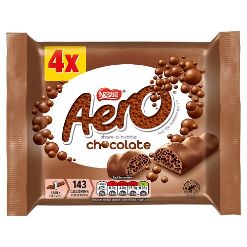 NESTLE AERO BUBBLY MILK [4 PACK] 4pk Main image
