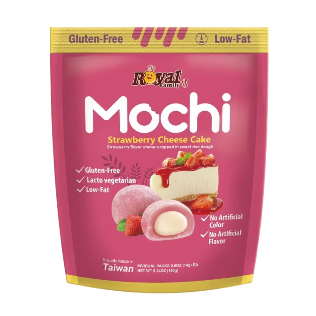 Royal Family Mochi Strawberry Cheese Cake bag 120g Main image