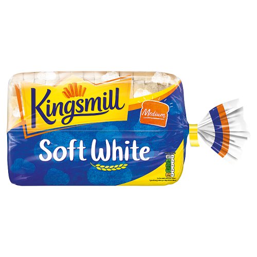 KINGSMILL WHITE SOFT MEDIUM BREAD 800g Main image