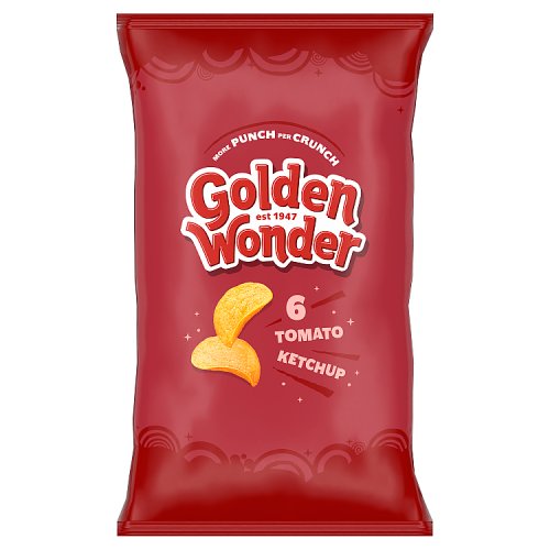 GOLDEN WONDER TOMATO KETCHUP [6 PACK] 25g Main image