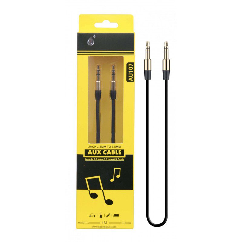 AU107 Audio Cable 3.5mm M/M 1M Main image