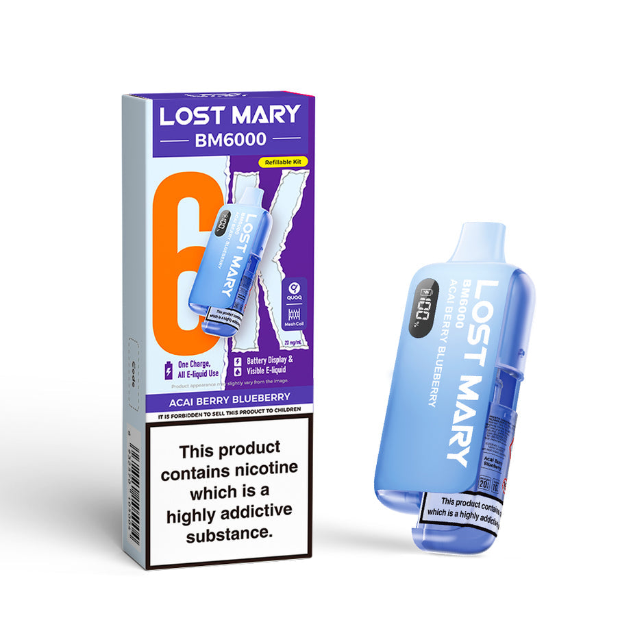 LOST MARY BM6000 KIT ACAI BERRY BLUEBERRY (5) Main image