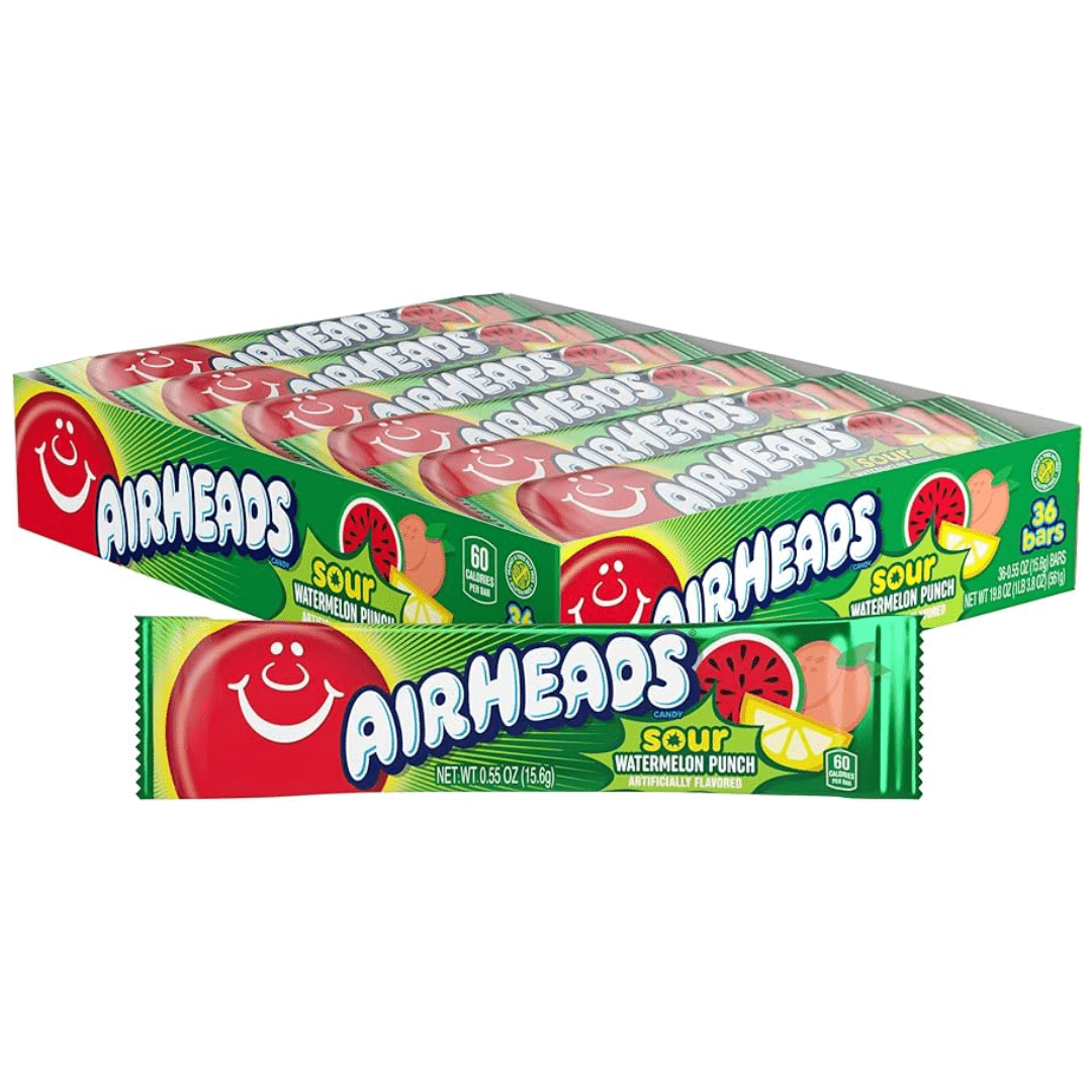 Airheads Sour Watermelon Punch 36x15g Main image