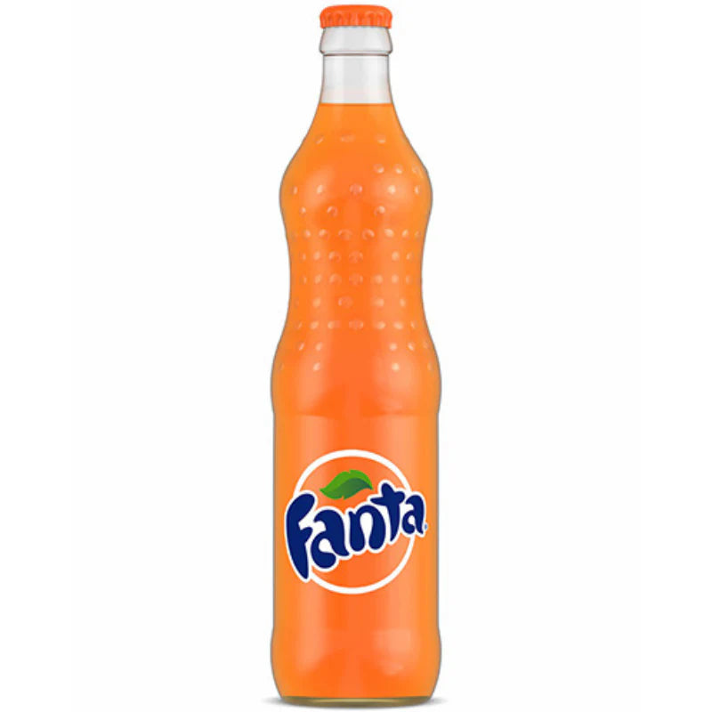Fanta Orange Glass Bottles 24 x 500ml [Nigeria] Main image