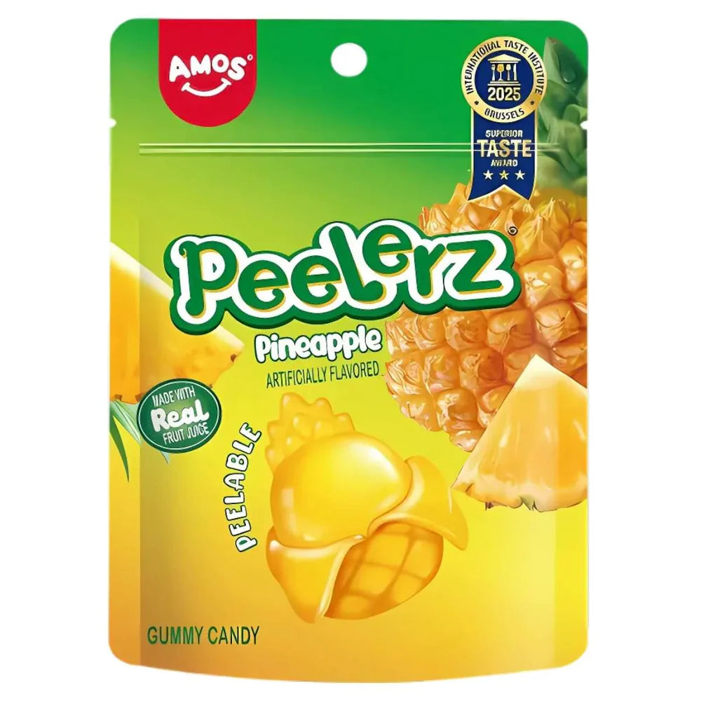 Amos Peelerz Gummy Pineapple 12x65g Main image