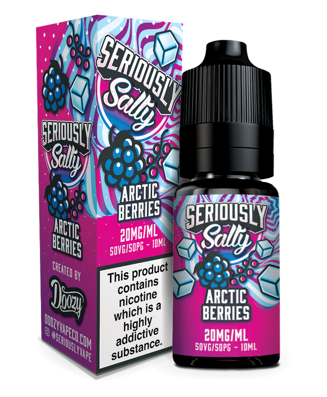 SERIOUSLY SALTY 10ML NIC SALTS ARCTIC BERRIES (10) Main image