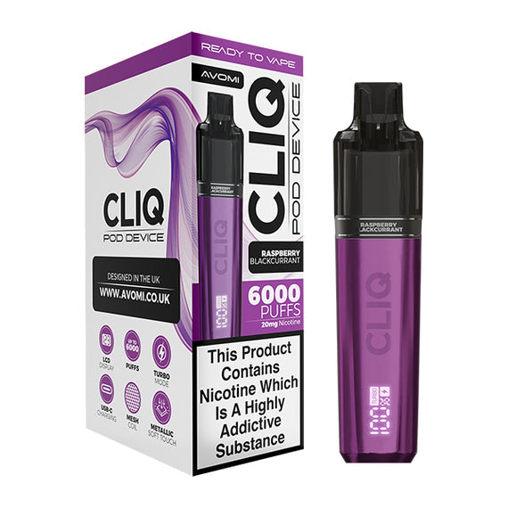 AVOMI CLIQ KIT RASPBERRY BLACKCURRANT (5) Main image