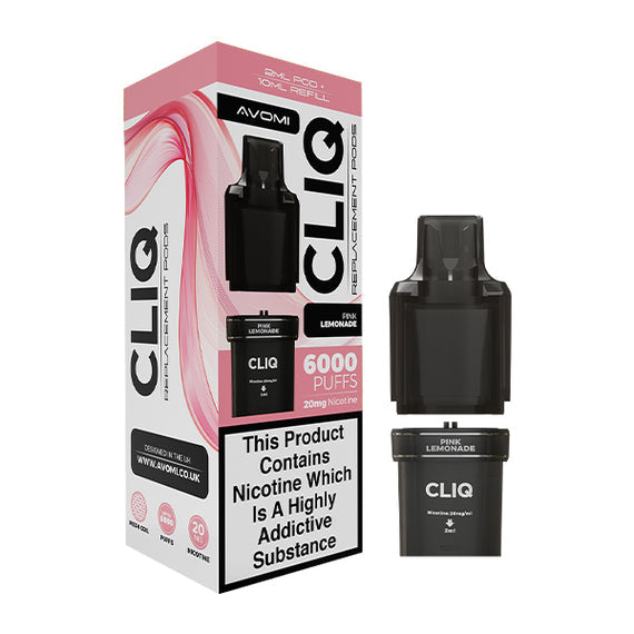AVOMI CLIQ PREFILLED POD PINK LEMONADE (5) Main image