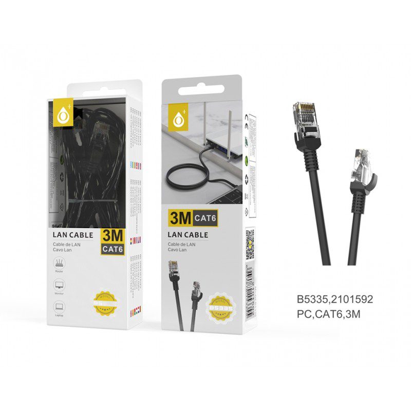 B5335, Network LAN Cable, 3m Main image