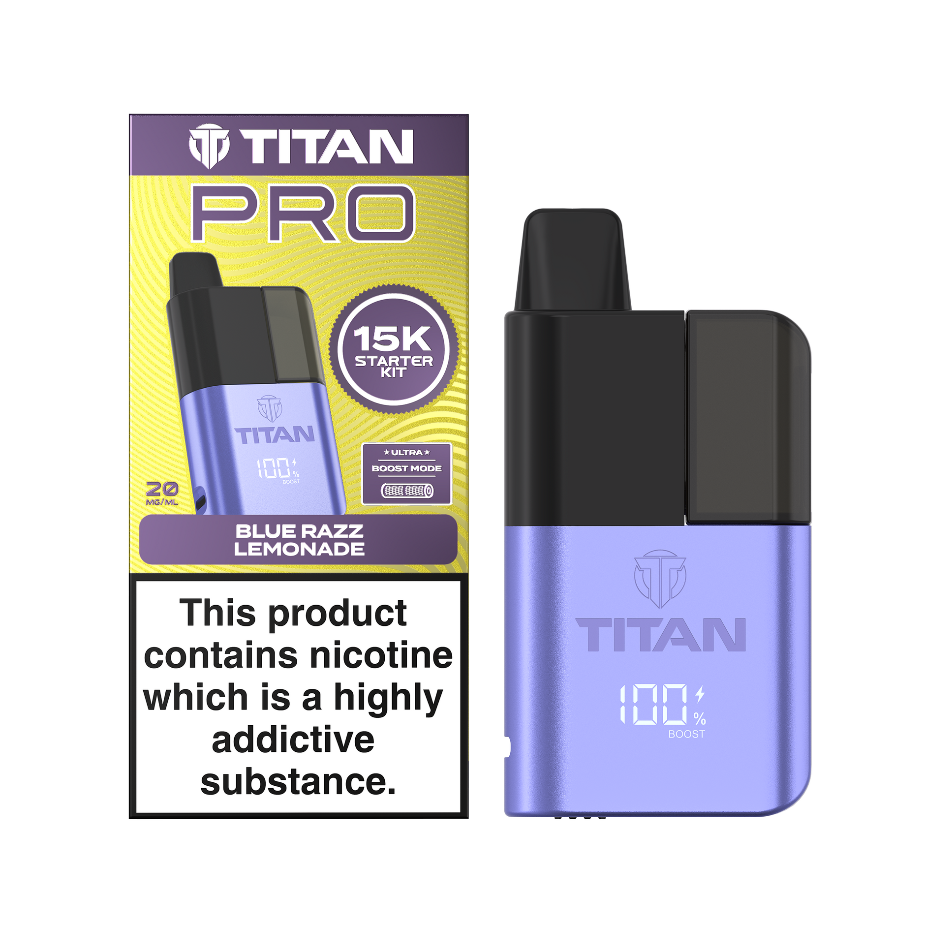 TITAN PRO KIT BLUE RAZZ LEMONADE (5) Main image