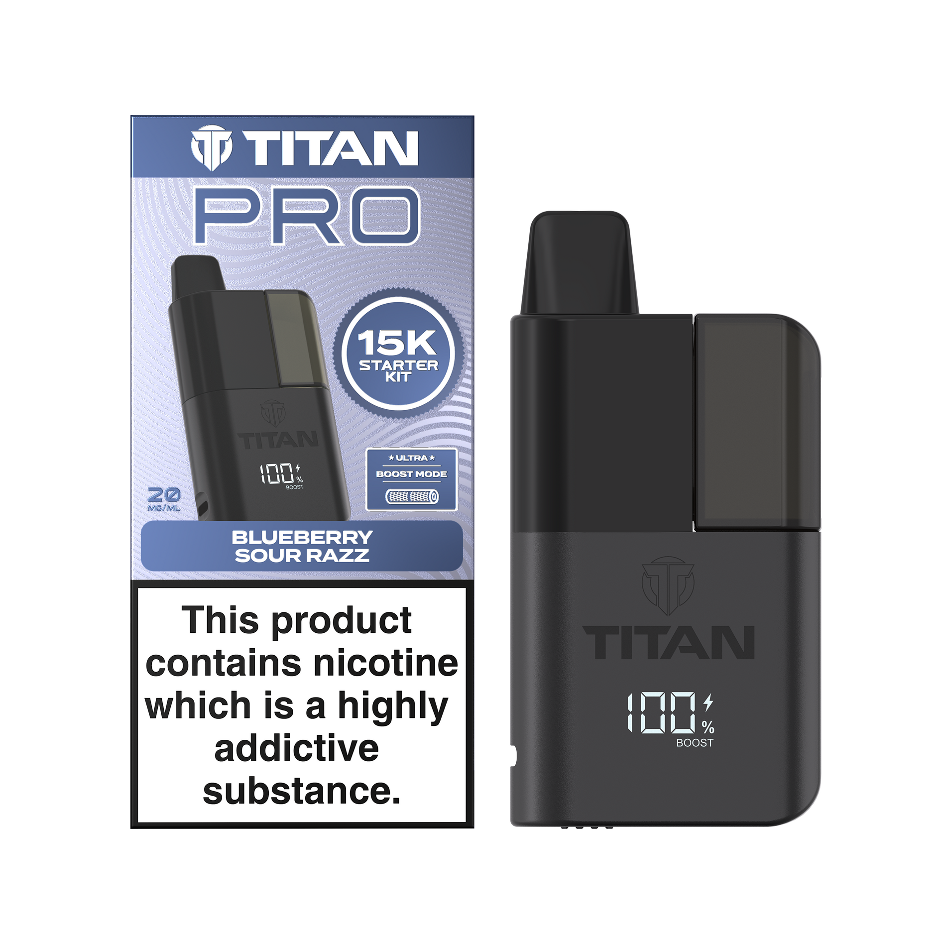 TITAN PRO KIT BLUE SOUR RAZZ (5) Main image