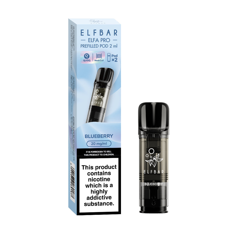 ELFBAR ELFA PRO PREFILLED POD BLUEBERRY (10) Main image