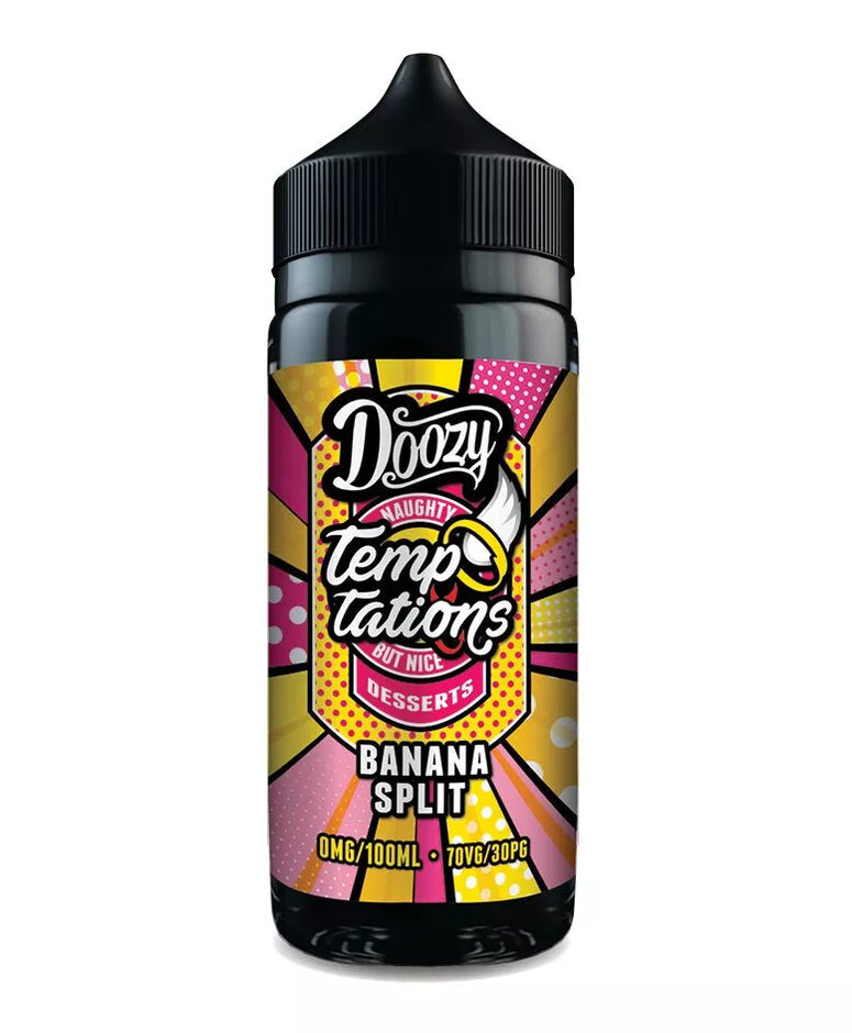 DOOZY TEMPTATIONS 100ML BANANA SPLIT Main image