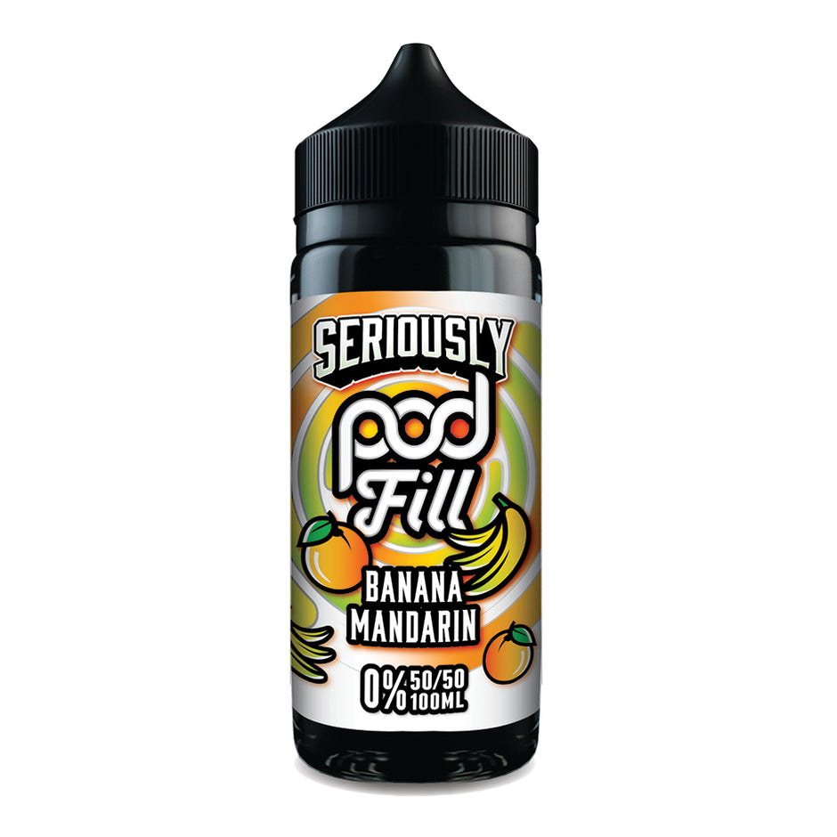 DOOZY SERIOUSLY POD FILL 100ML BANANA MANDARIN Main image