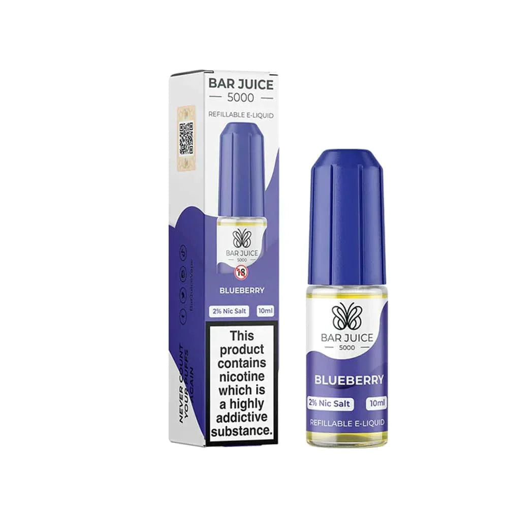 Bar Juice 5000 Nic Blueberry Flavour 10ml 10 Pack Main image