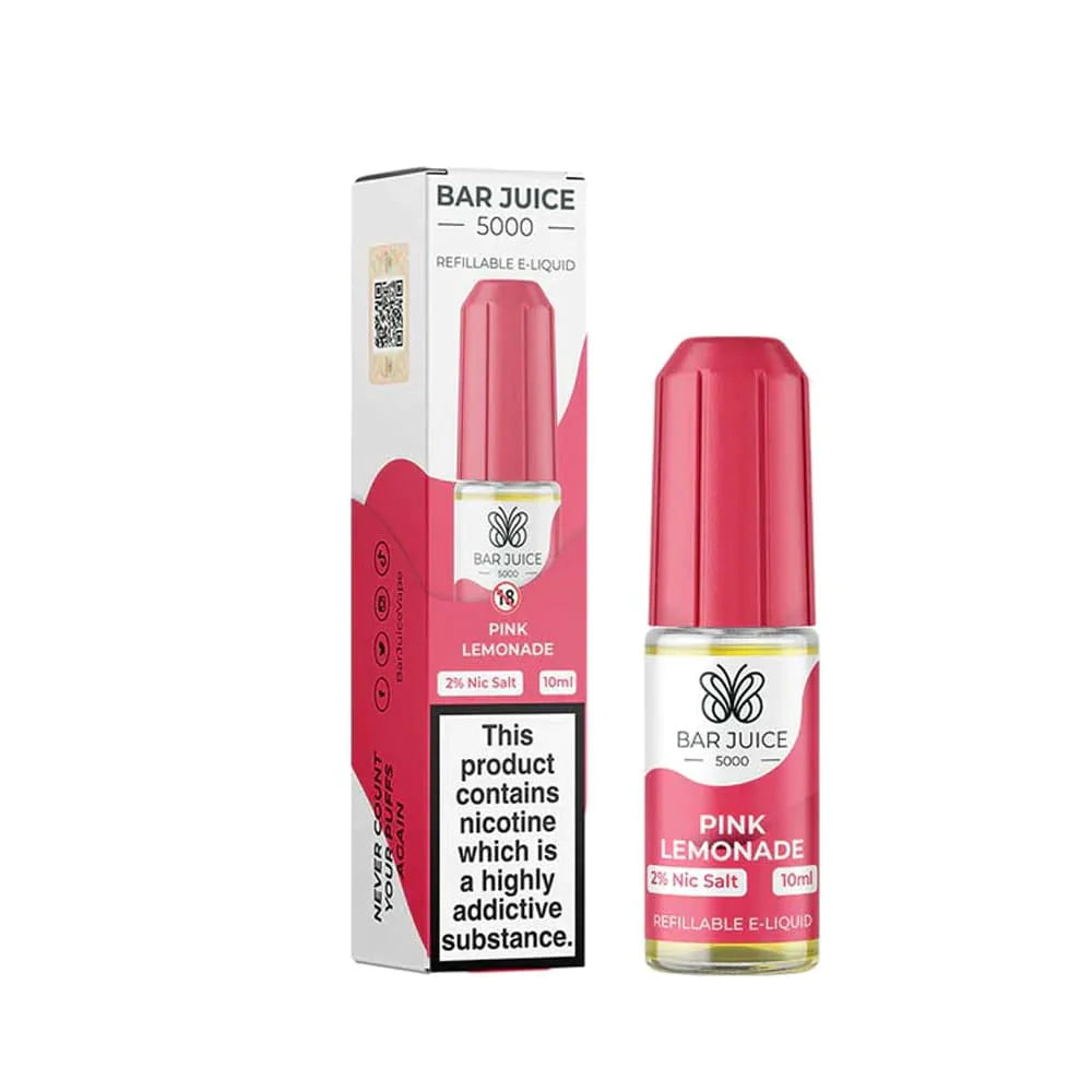 Bar Juice 5000 Nic Pink Lemonade Flavour 10ml 10 Pack Main image