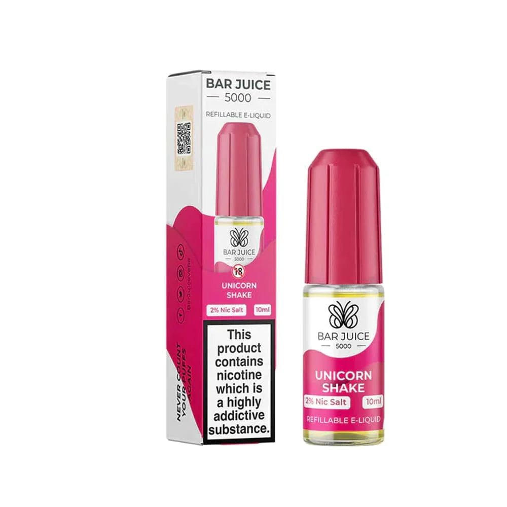 Bar Juice 5000 Nic Unicorn Shake Flavour 10ml 10 Pack - 20mg