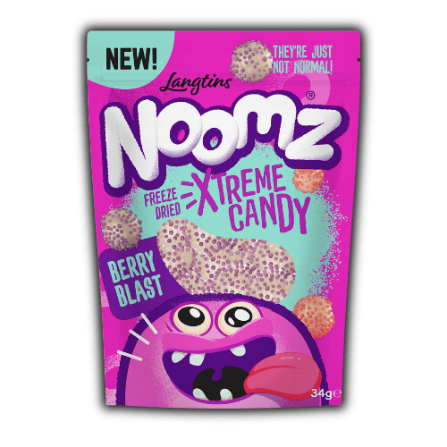 Noomz Freeze Dried Xtreme Candy Berry Blast 90g