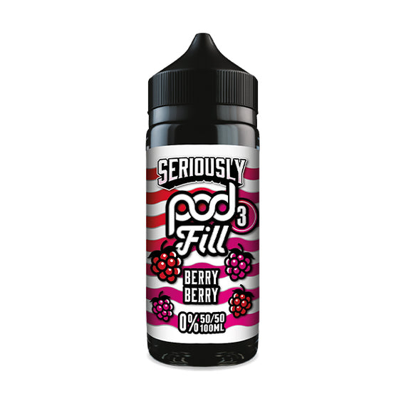 DOOZY SERIOUSLY POD FILL 3 100ML BERRY BERRY Main image