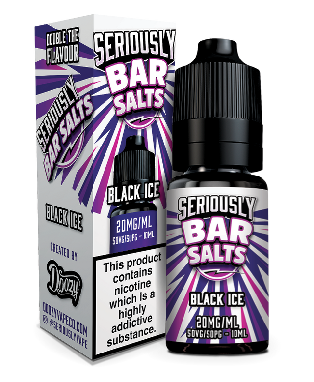 SERIOUSLY BAR SALTS 10ML BLACK ICE (10) Main image