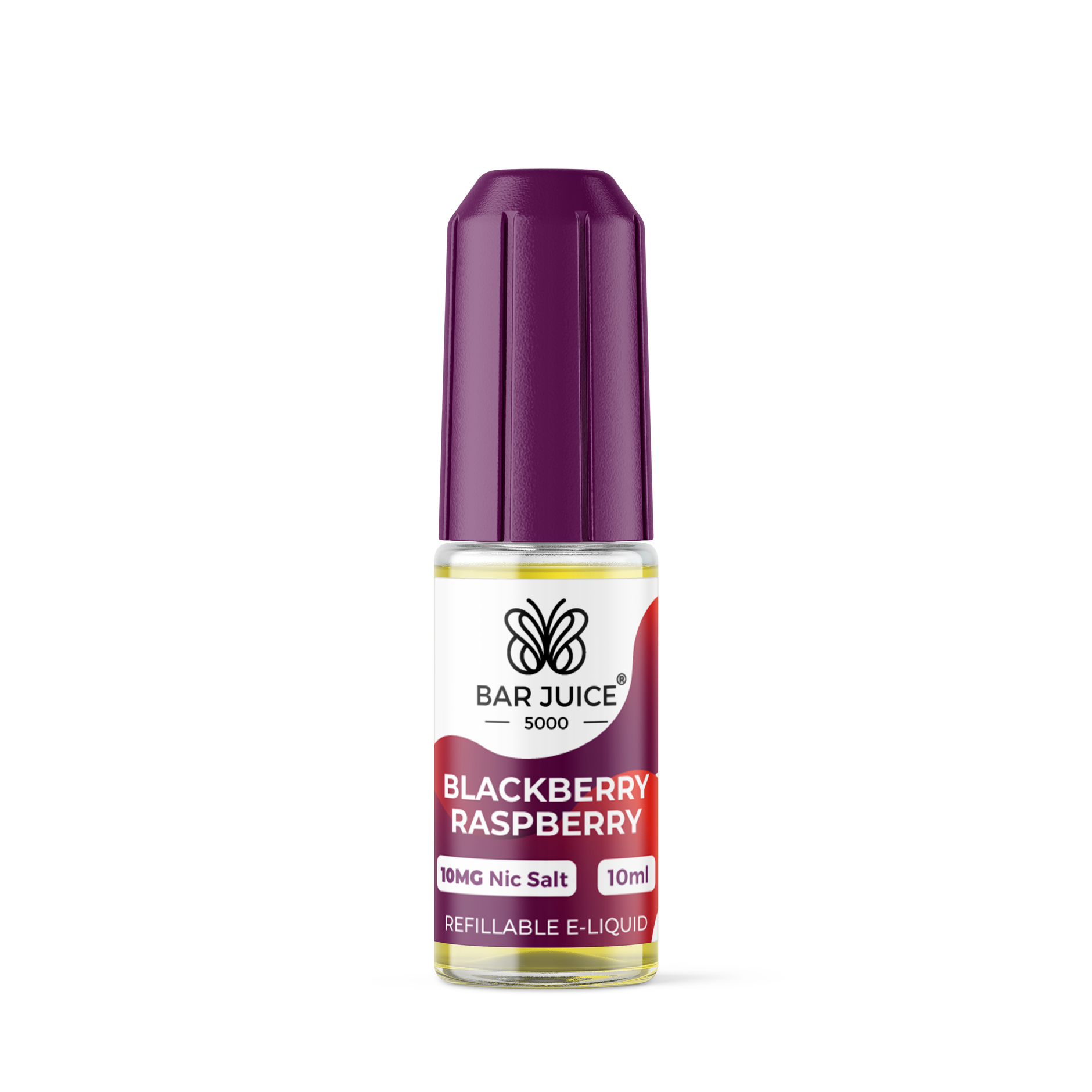 BAR JUICE 5000 10ML NIC SALT BLACKBERRY RASPBERRY (10) Main image